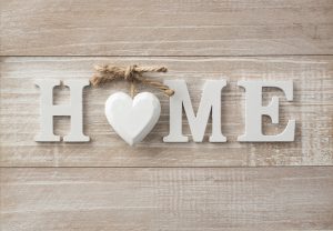 Home,Sweet,Home,,Wooden,Text,On,Vintage,Board,Background,With